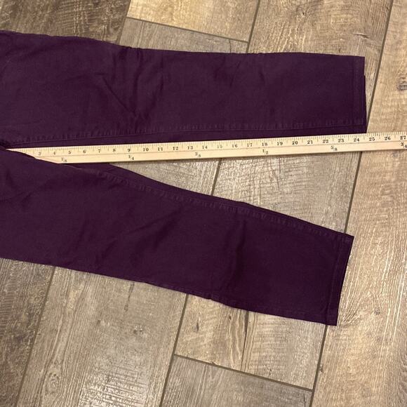 J BRAND Dark Purple Ankle Length Skinny Leg Jeans Size 27 - Picture 5 of 9